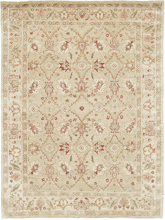 Natural Dye Sultanabad Design Rug D244 Divine