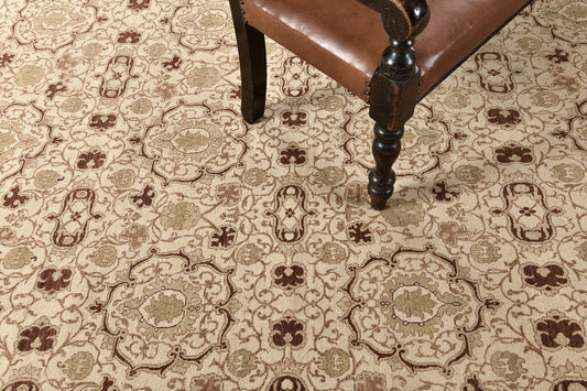 Natural Dye Transitional Rug Design D5222 Fable
