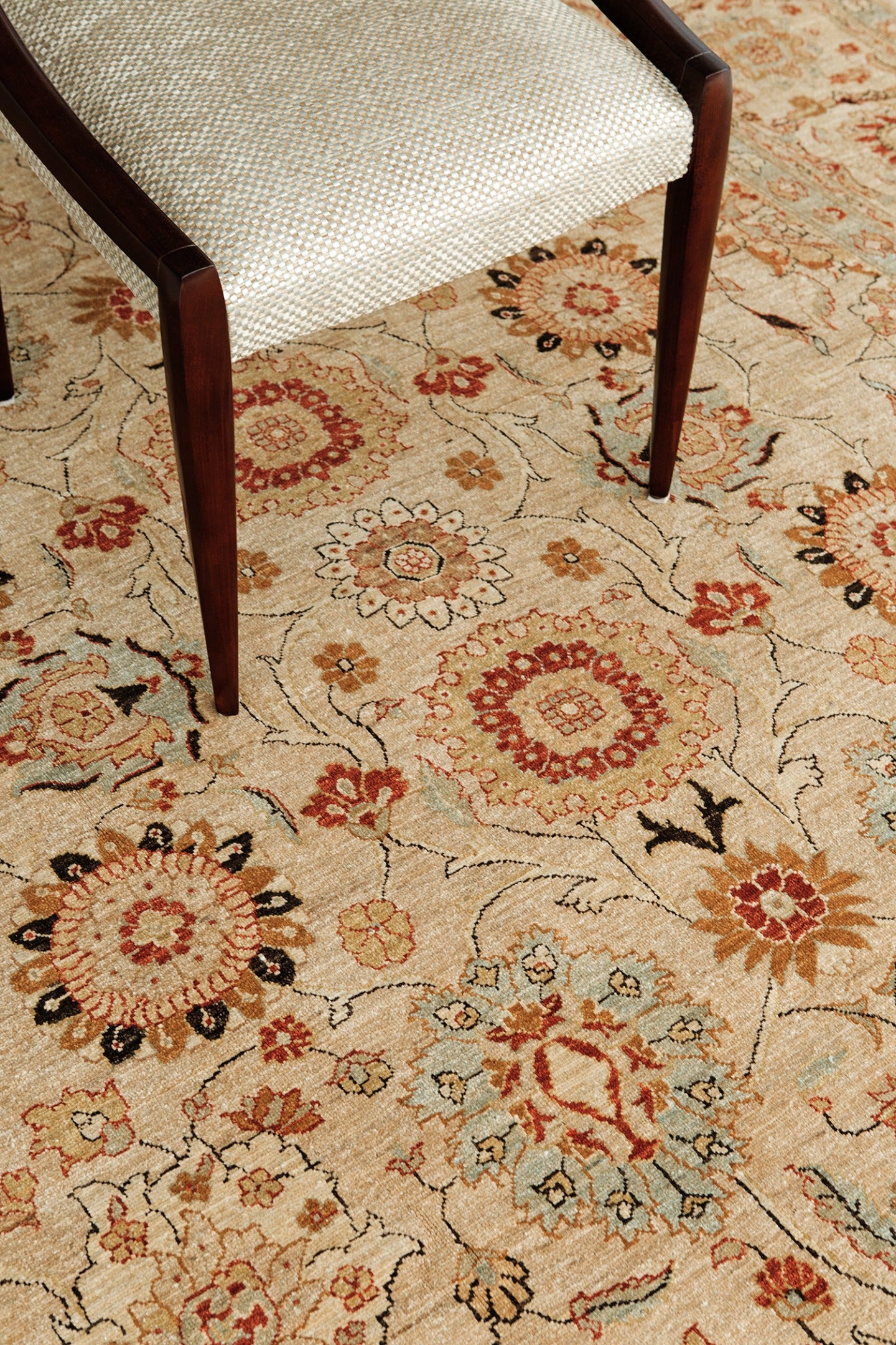 Natural Dye Tabriz Rug Revival D161 Bliss