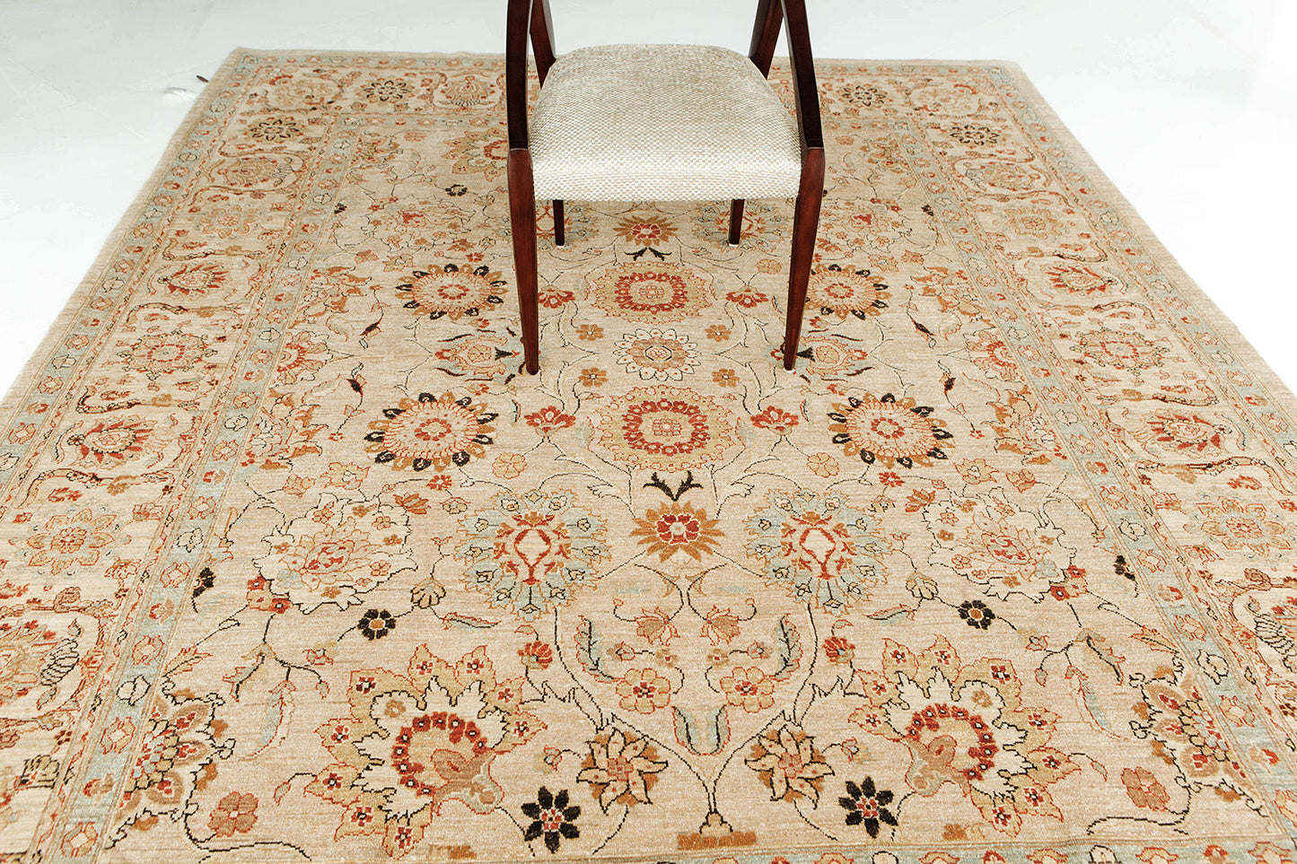 Natural Dye Tabriz Rug Revival D161 Bliss