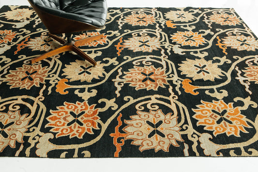 Natural Dye Arts and Crafts Design Divine Collection D5047