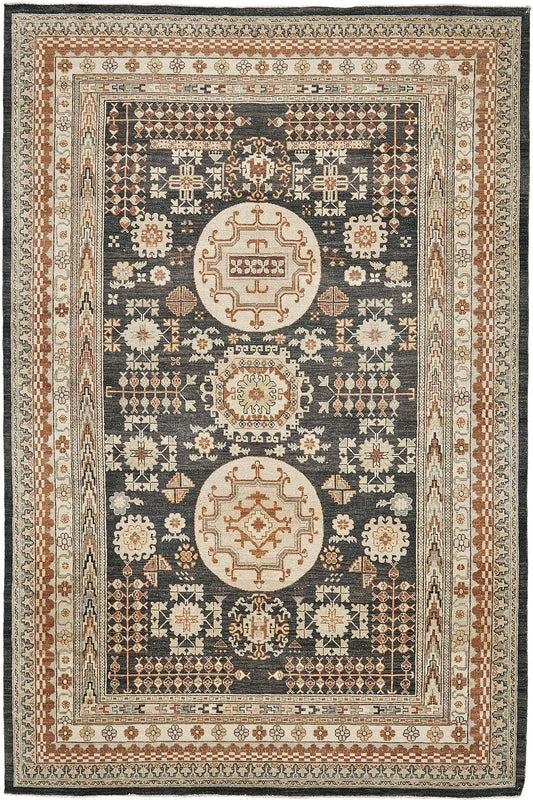Natural Dye khotan Style Rug Bliss Collection D5429