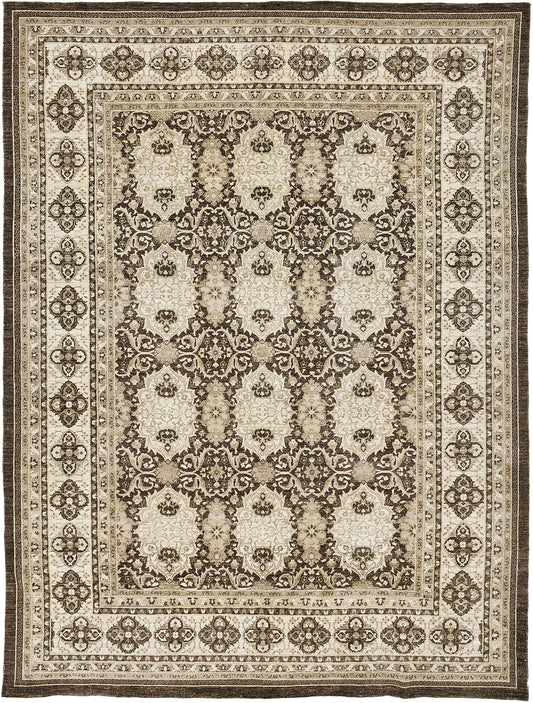 Vintage Style Tabriz Design Rug D5169