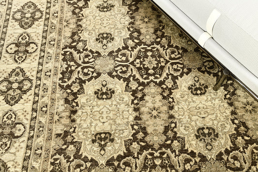 Vintage Style Tabriz Design Rug D5169