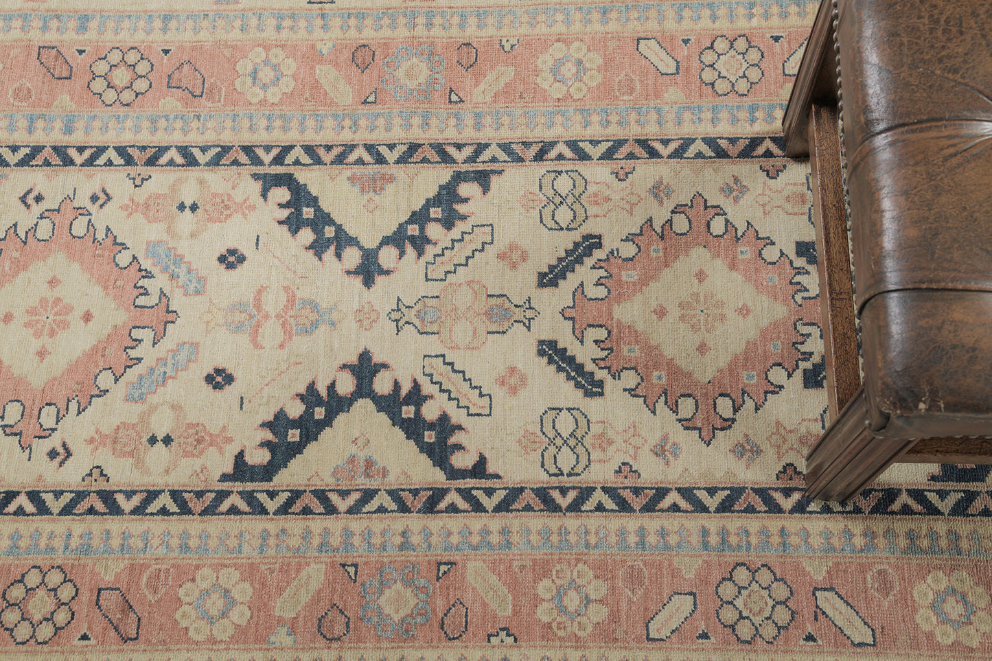 Natural Dye Tribal Revival Runner D5053 Divine Collection