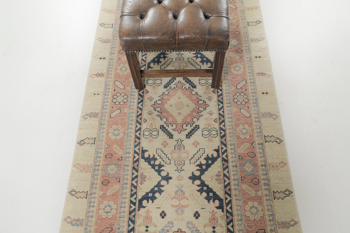 Natural Dye Tribal Revival Runner D5053 Divine Collection