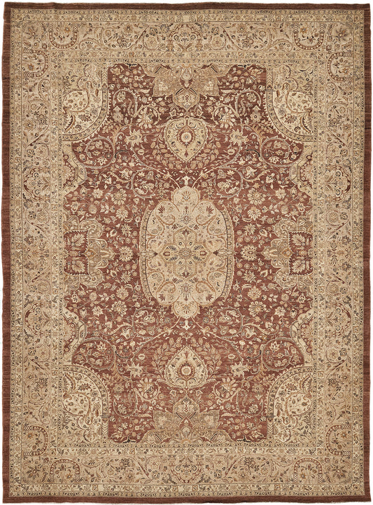 Natural Dye Classic Tabriz Revival Rug