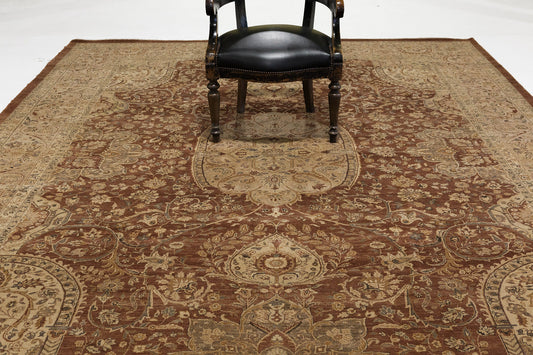 Natural Dye Classic Tabriz Revival Rug
