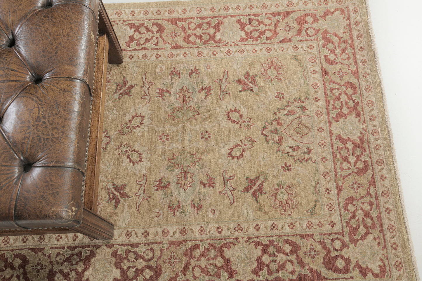Natural Dye Sultanabad Design Runner Divine