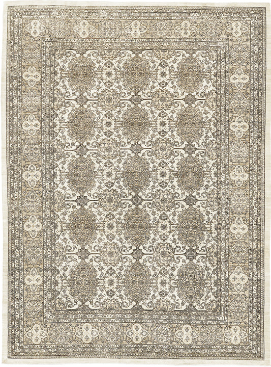 Vintage Style Tabriz Revival Rug