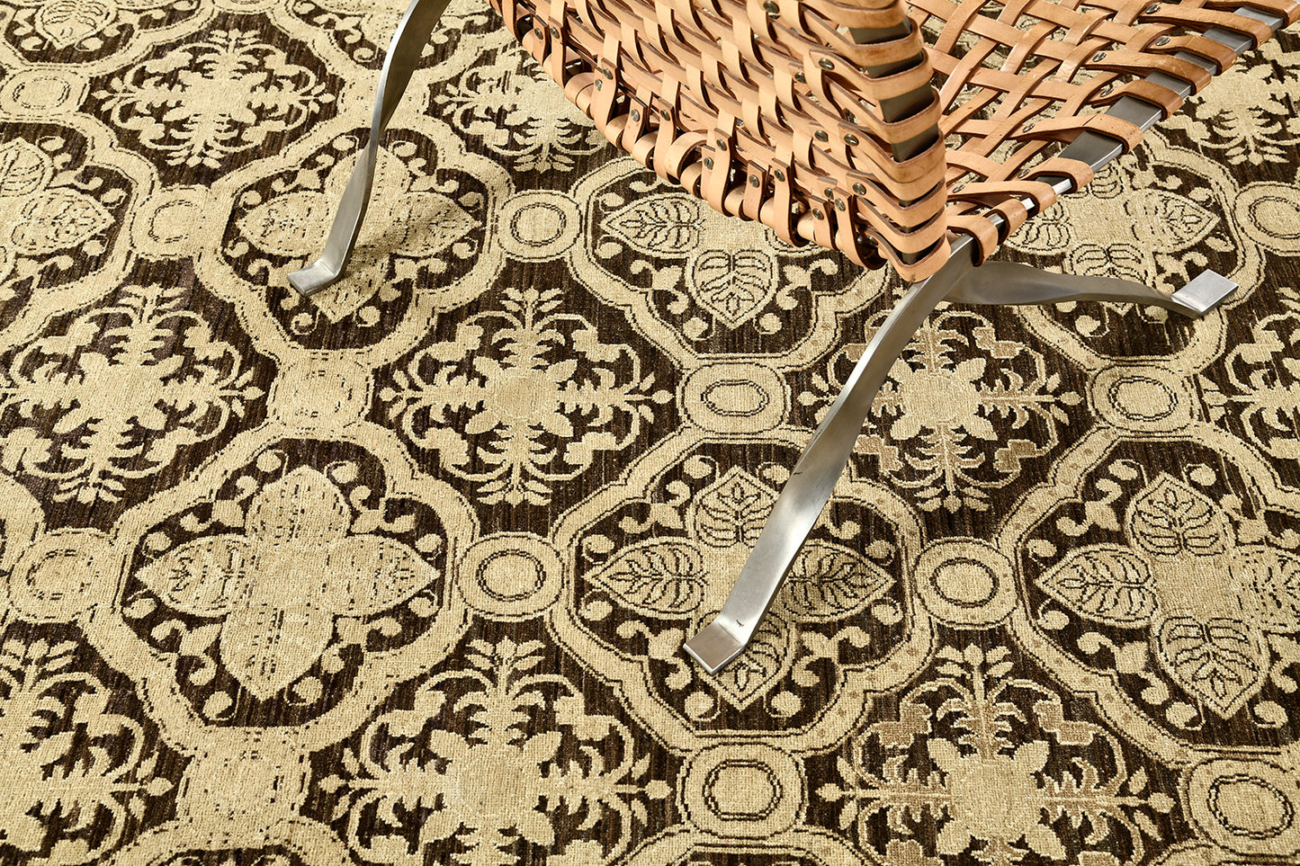 Vintage Arts and Crafts Style Revival Rug