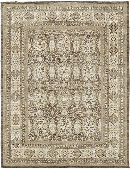 Vintage Style Tabriz Design Rug D5169