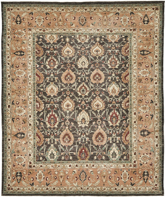 Natural Dye Sultanabad Style Rug D5165 Divine