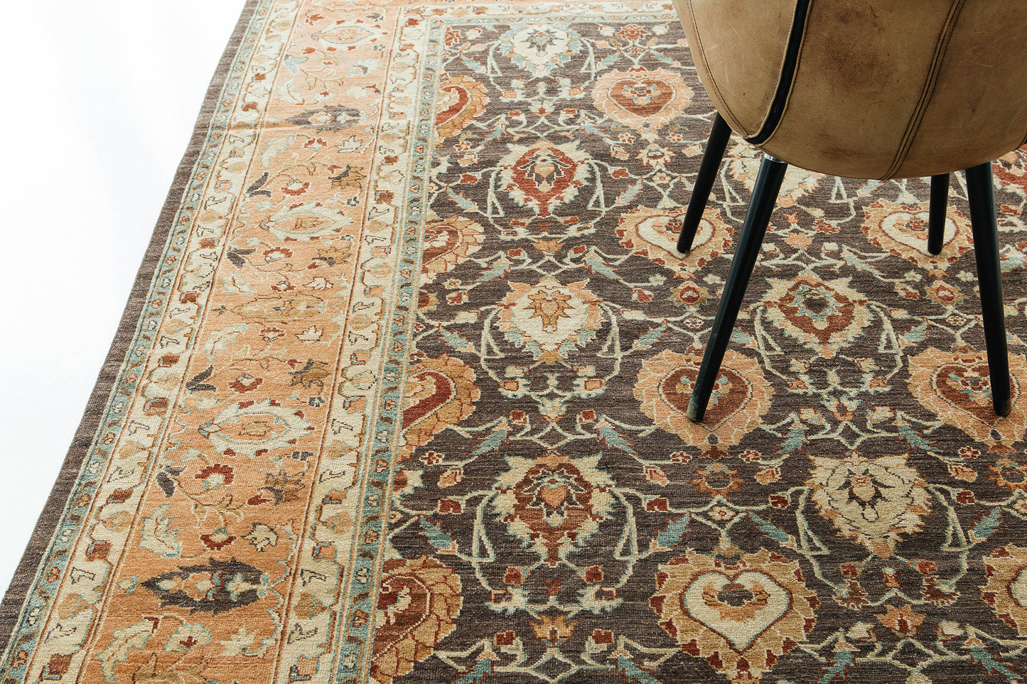 Natural Dye Sultanabad Style Rug D5165 Divine
