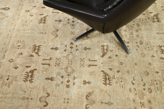 Vintage Style Sultanabad Revival Rug