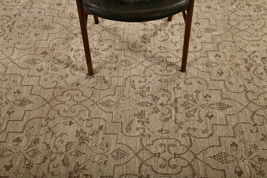 Natural Dye Transitional Rug Design D5159 Divine