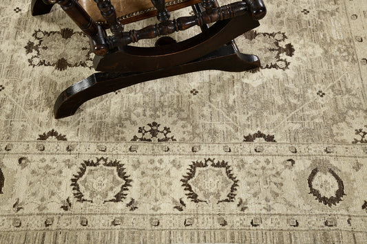 Vintage Style Mahal Design Rug D5137