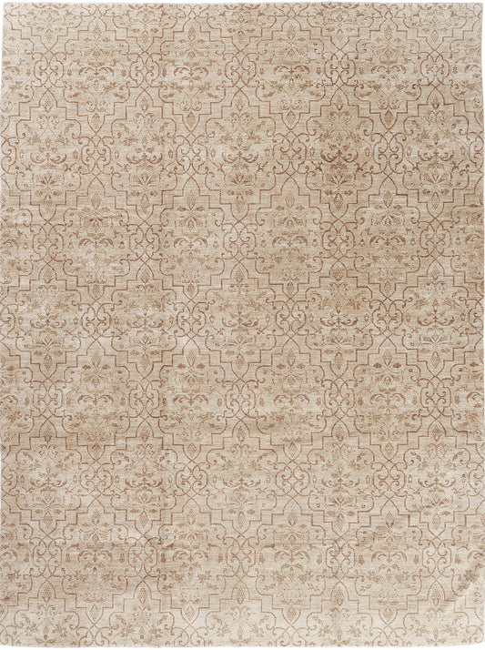 Natural Dye Transitional Design Rug D5159 Divine