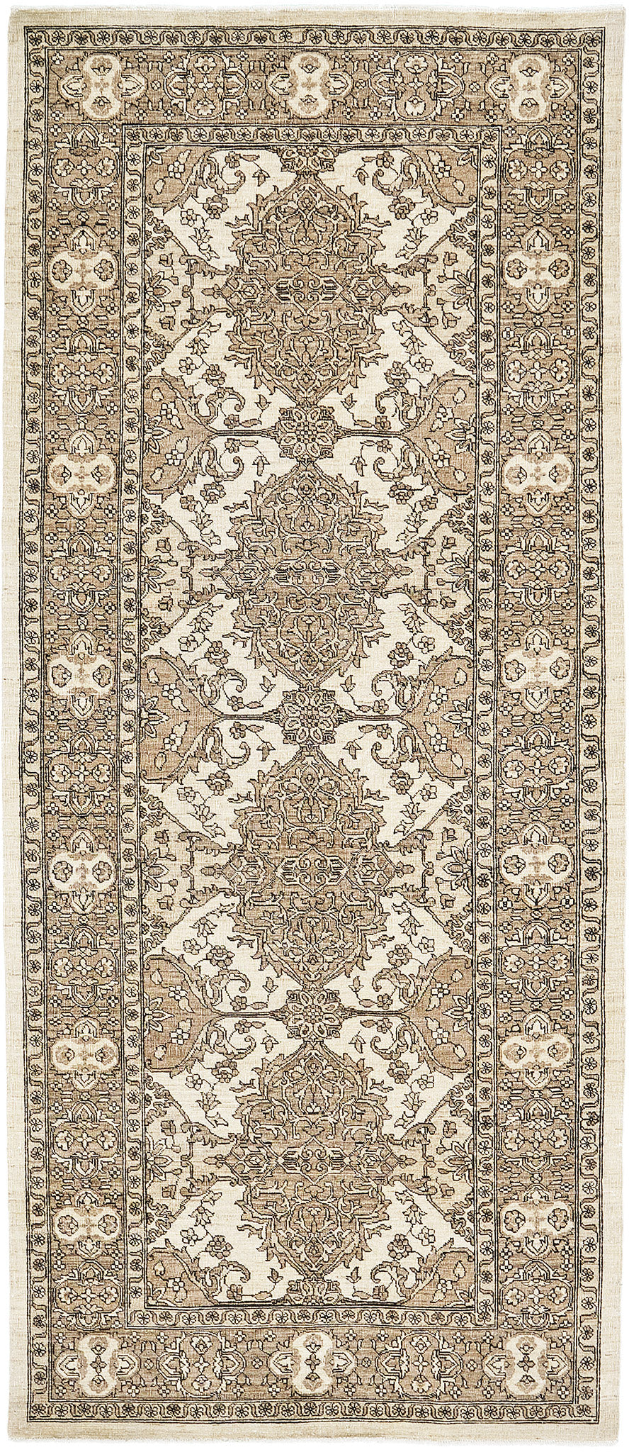 Vintage Style Tabriz Revival Rug