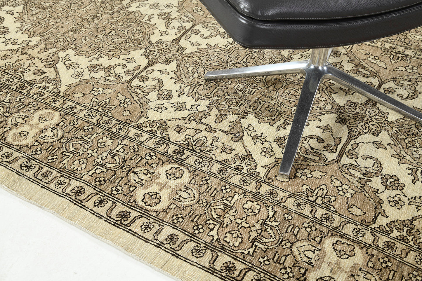 Vintage Style Tabriz Revival Rug