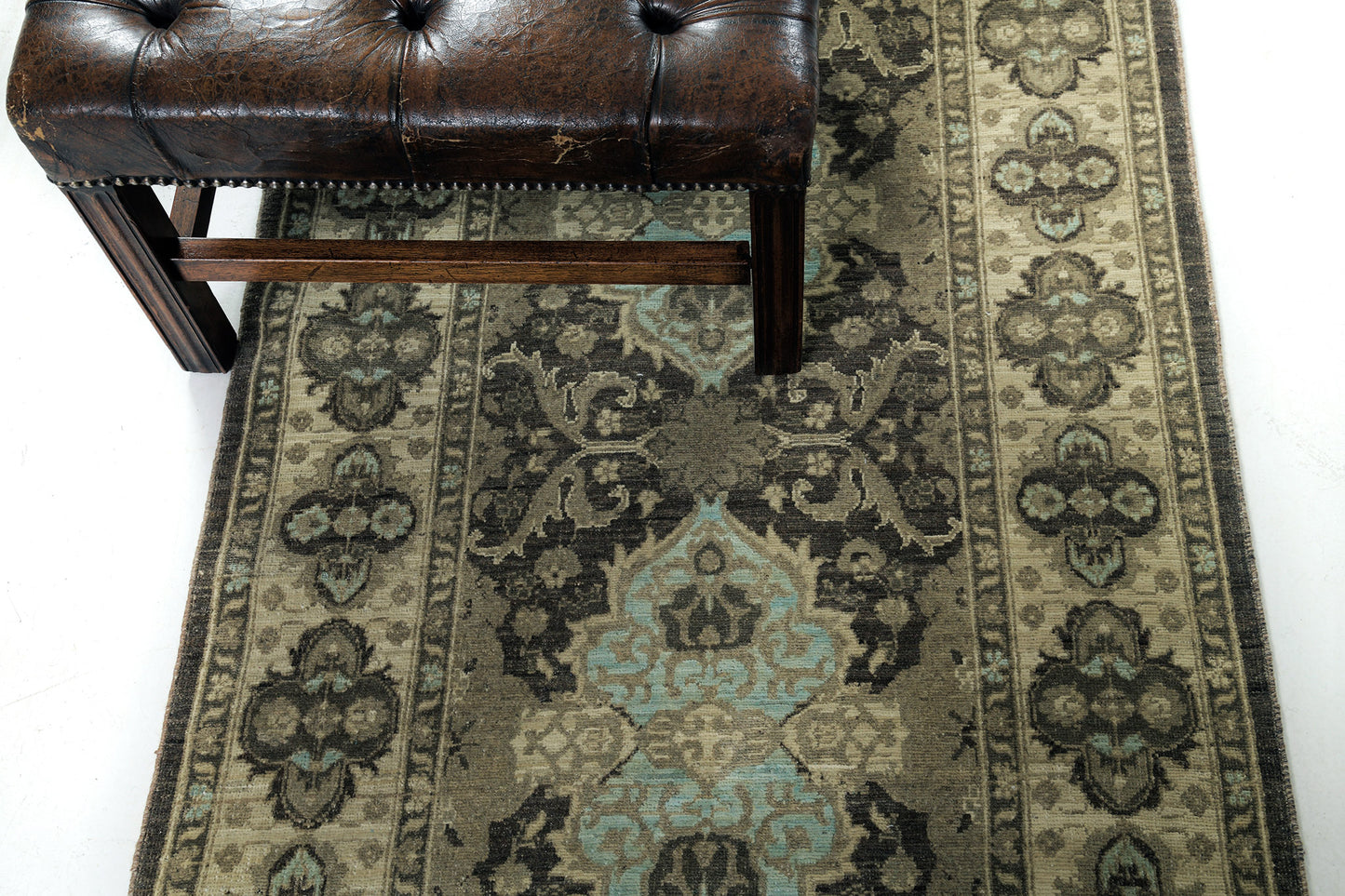Vintage Style Tabriz Design Rug D5169