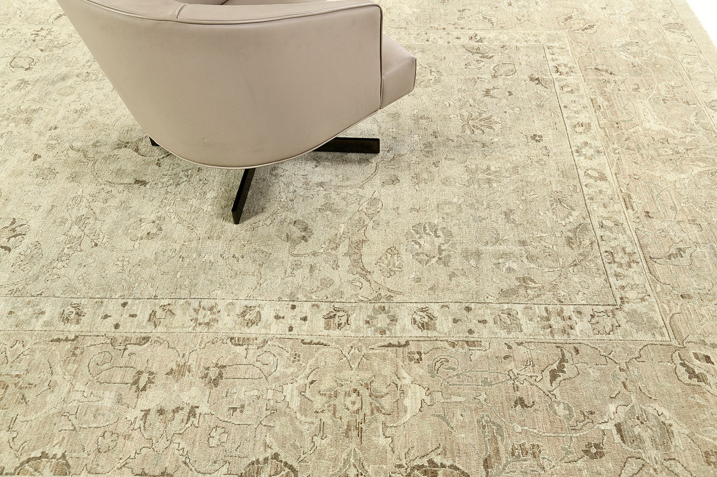 Vintage Style Sultanabad Revival Rug