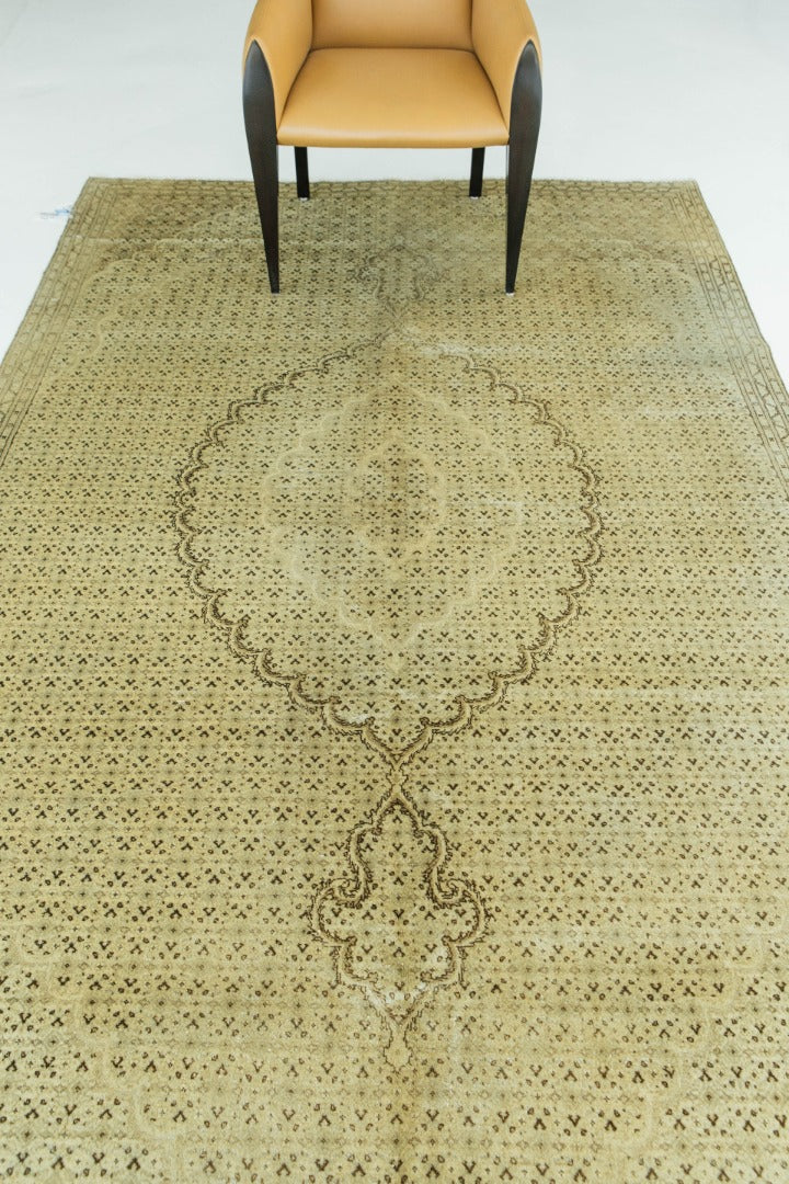 Vintage Persian Tabriz Rug 16507