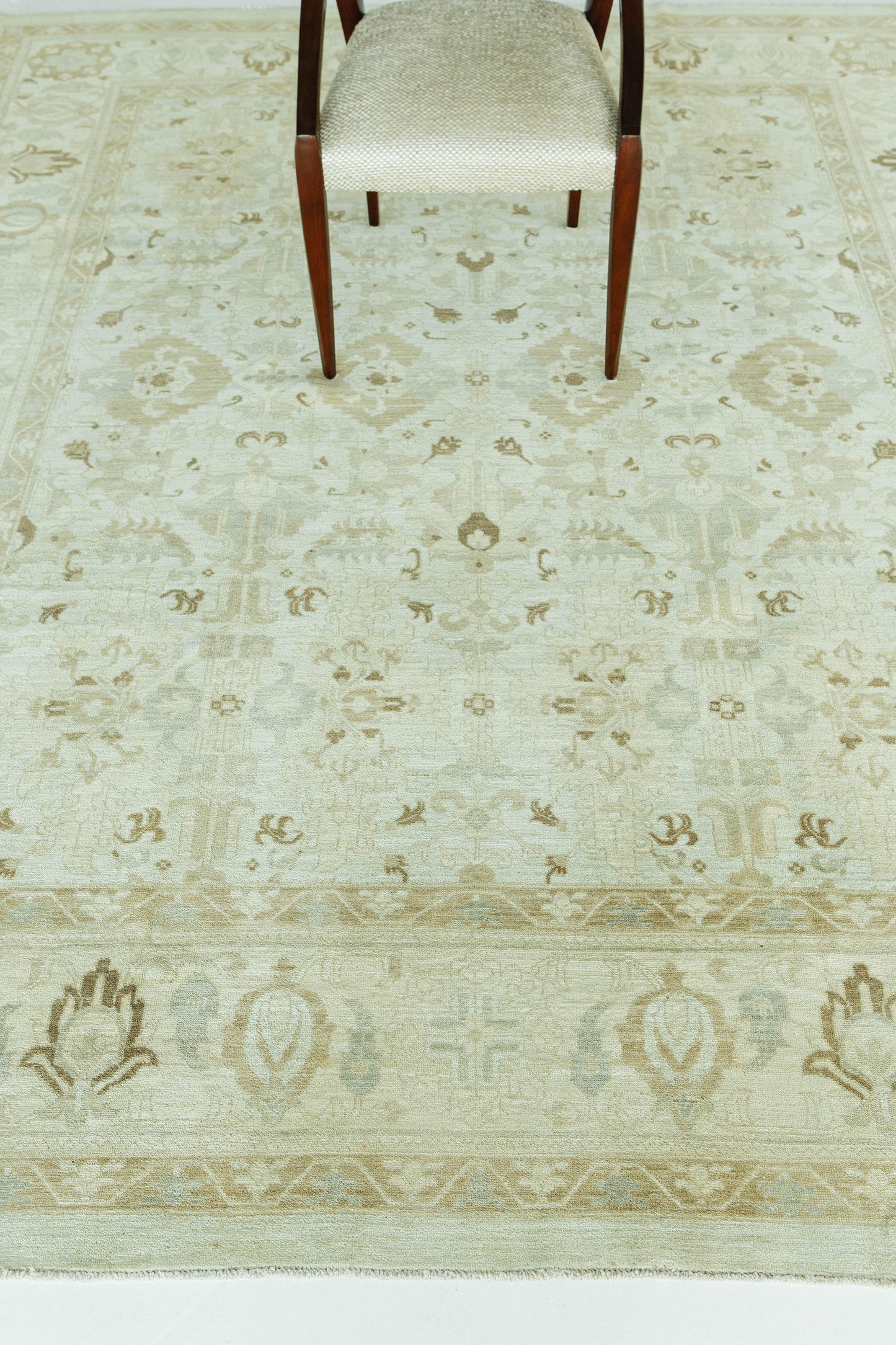 Vintage Style Tabriz Revival Rapture Rug