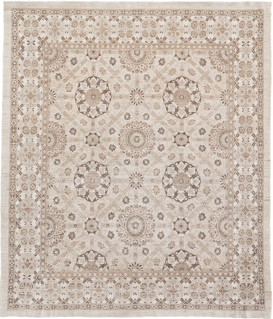 Vintage Style Arts and Crafts Rug D5381