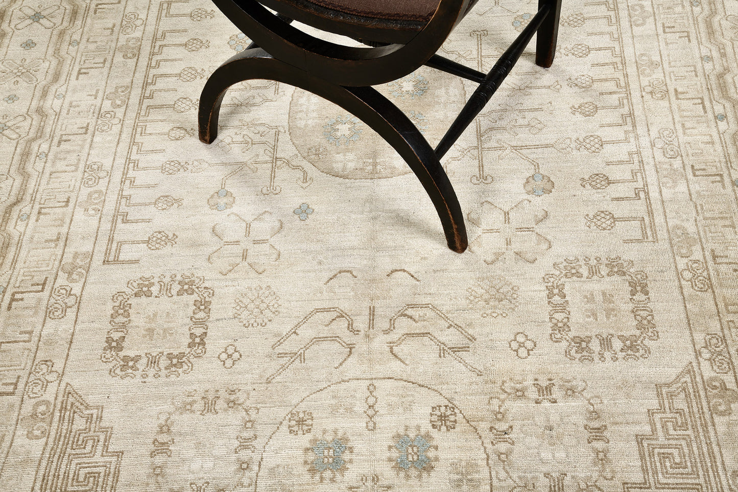Vintage Style Khotan Revival Rug