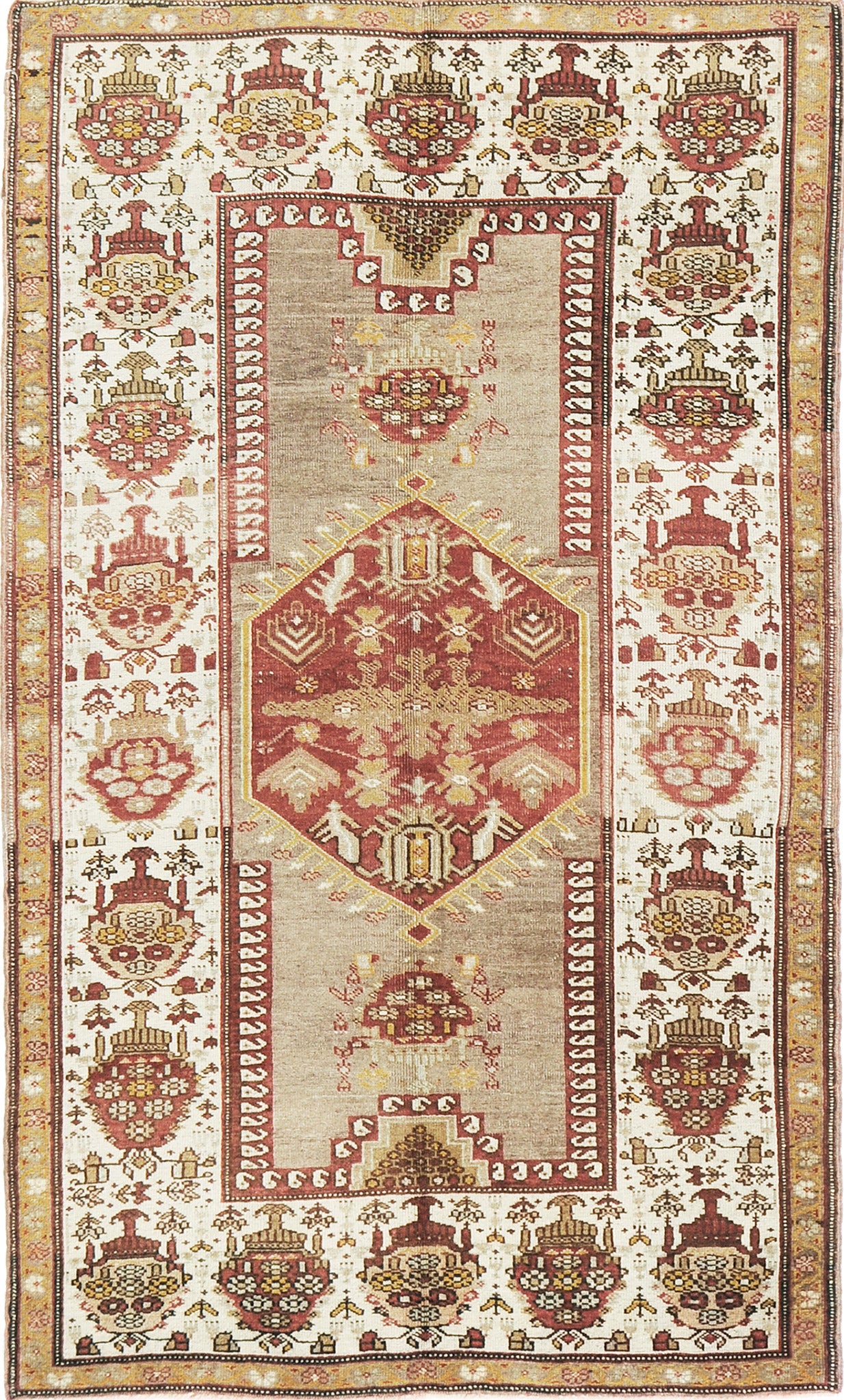 Vintage Turkish Anatolian Rug