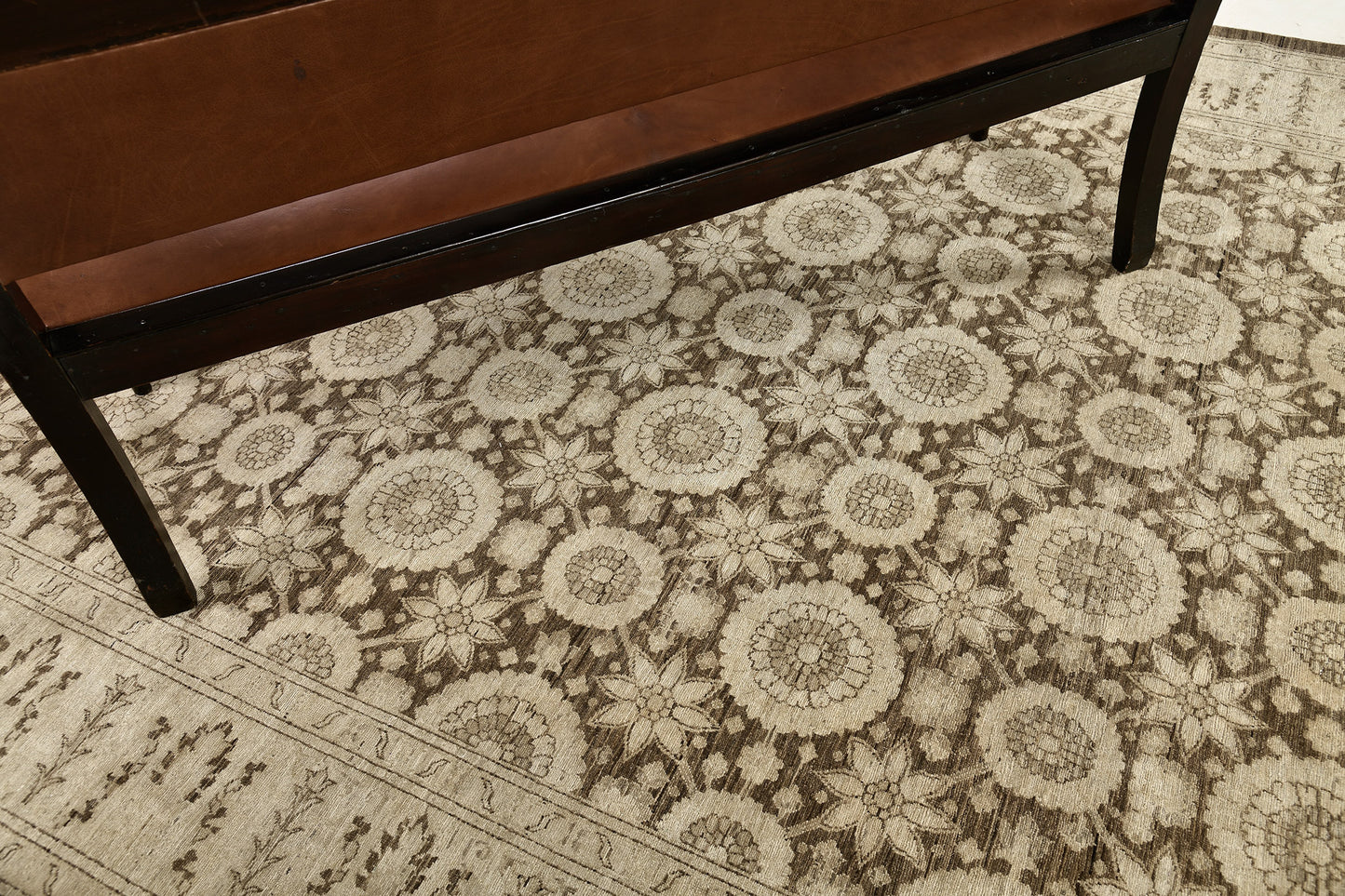 Vintage Style Tabriz Haji Jalili Rug