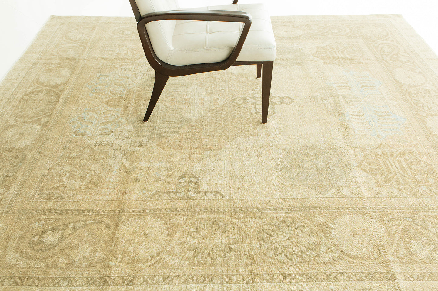 Vintage Tabriz Hadjijalili Revival Rug
