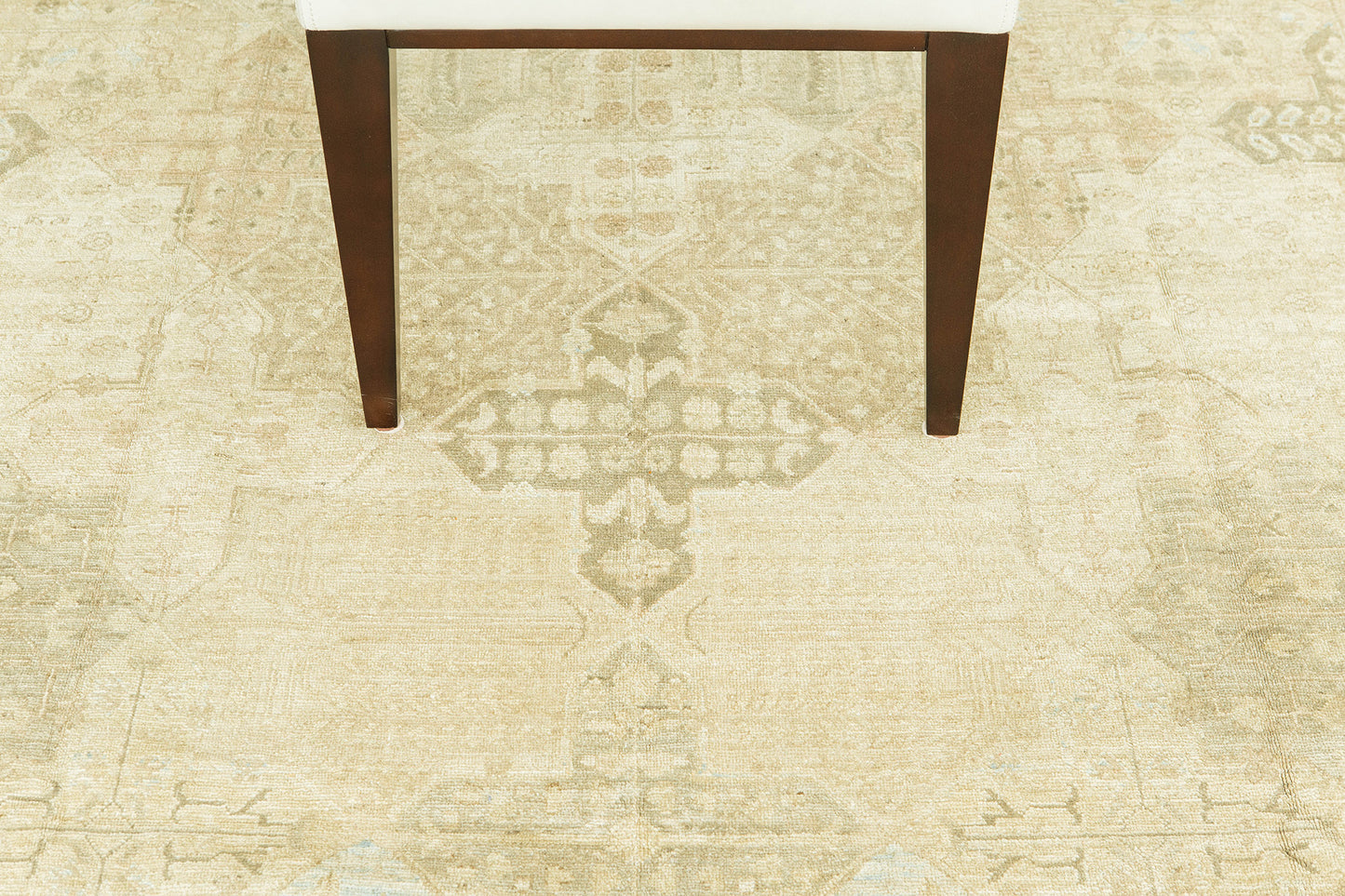 Vintage Tabriz Hadjijalili Revival Rug