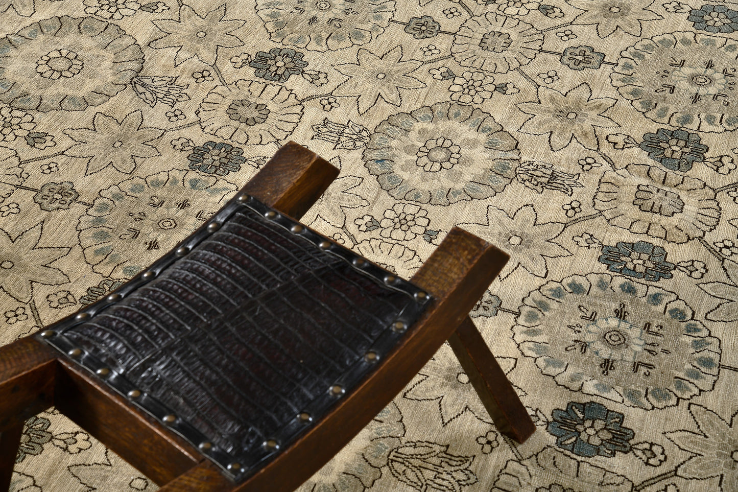 Vintage Style Tabriz Hadji Jalili Revival Rug