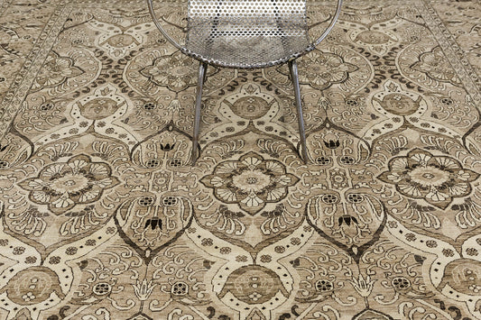 Vintage Style Agra Design Rug D5408