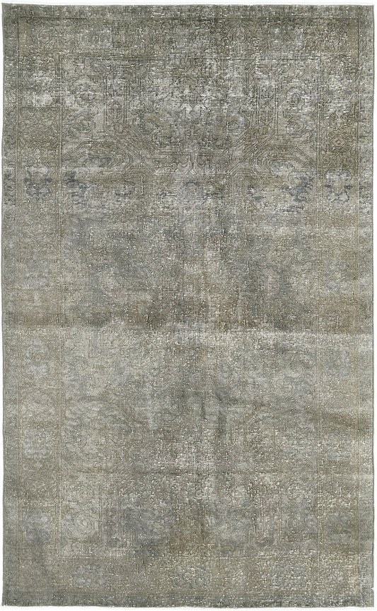 Overdyed Vintage Turkish Anatolian Rug