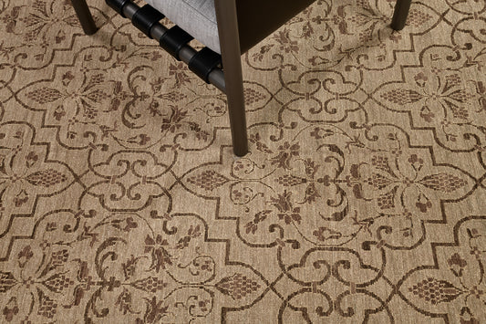 Natural Dye Transitional Rug Design D5159 Divine