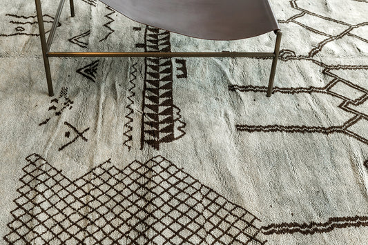 Modern Rug Image 8014 Moroccan Middle Atlas Tribe Berber Rug