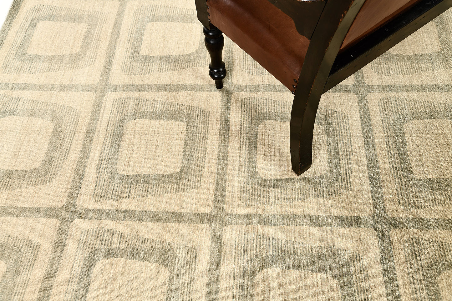 Vintage Style Rapture Collection Transitional Design Rug