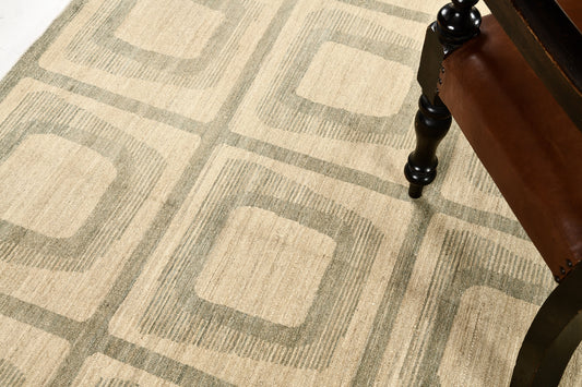 Vintage Style Rapture Collection Transitional Design Rug