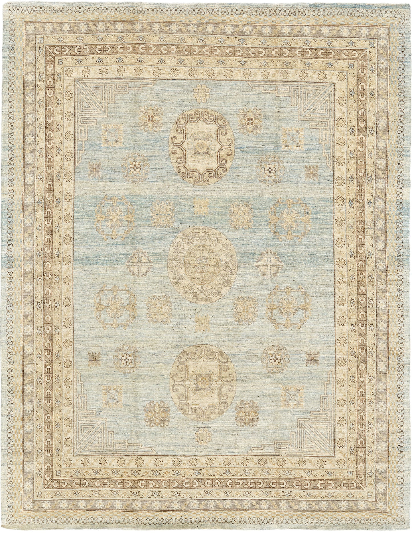 18th Century Khotan Design Revival D5387 Safira