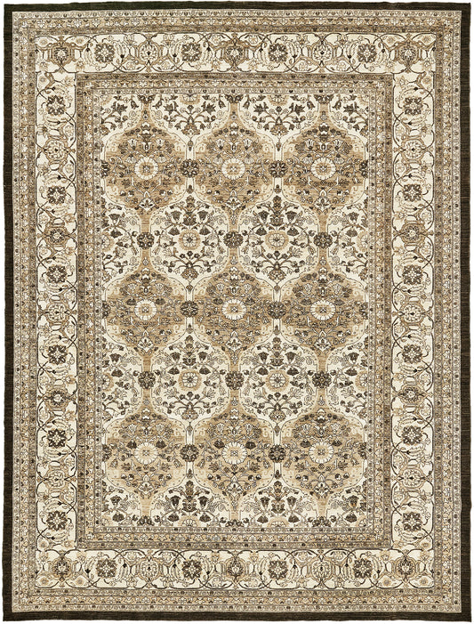 Vintage Style Tabriz Revival Rug