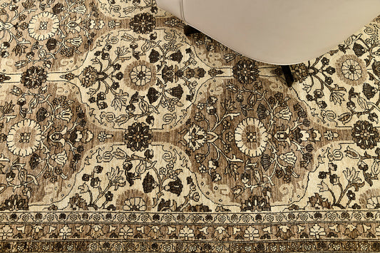 Vintage Style Tabriz Revival Rug