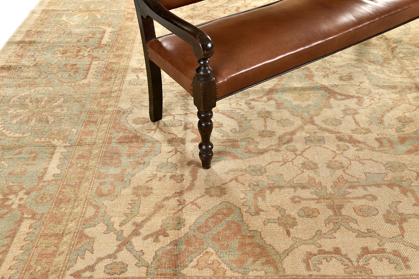 Turkish Oushak Revival Rug