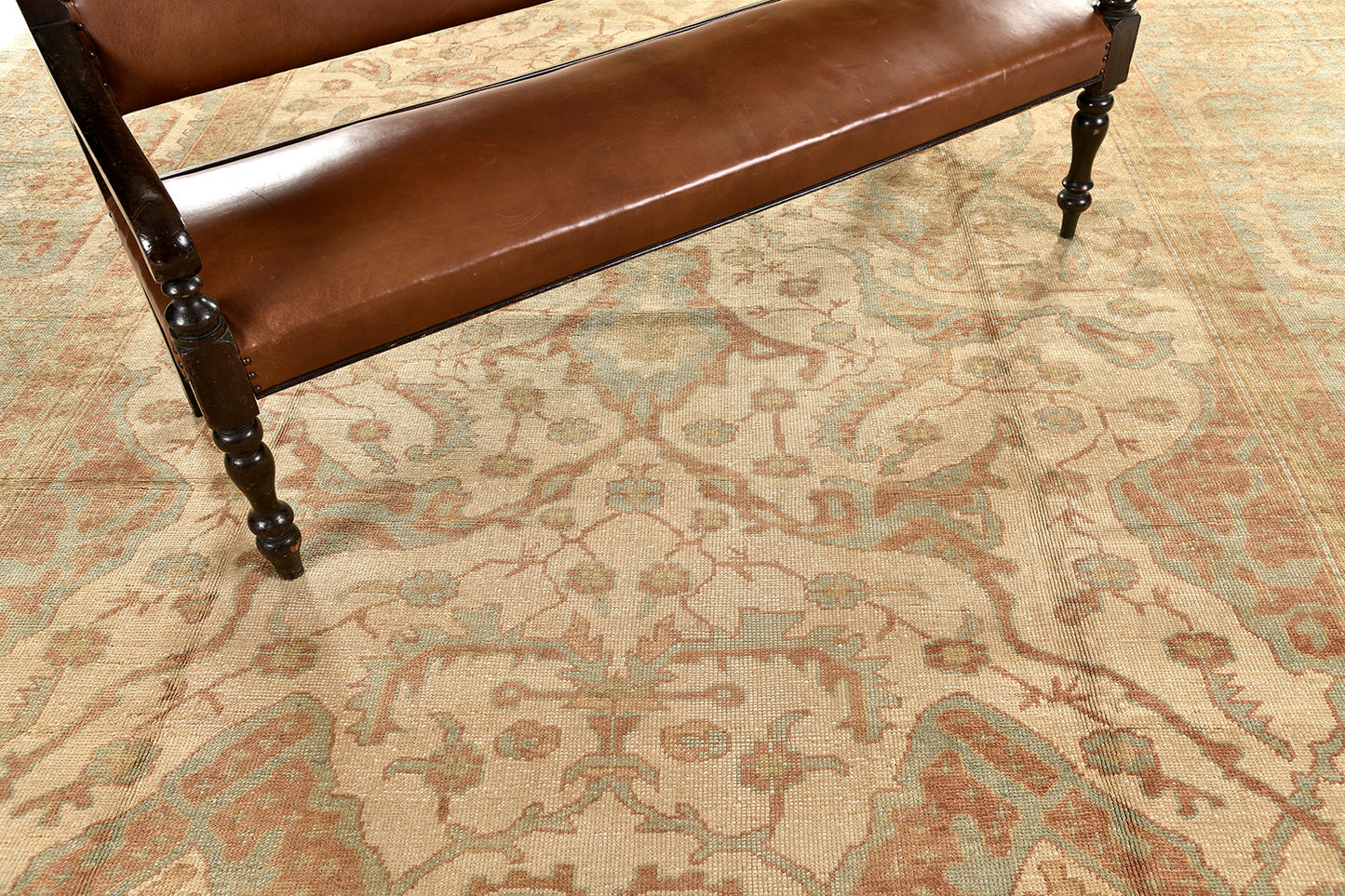 Turkish Oushak Revival Rug