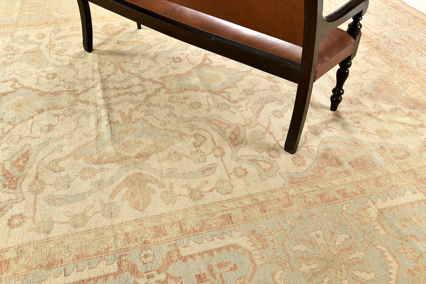 Turkish Oushak Revival Rug