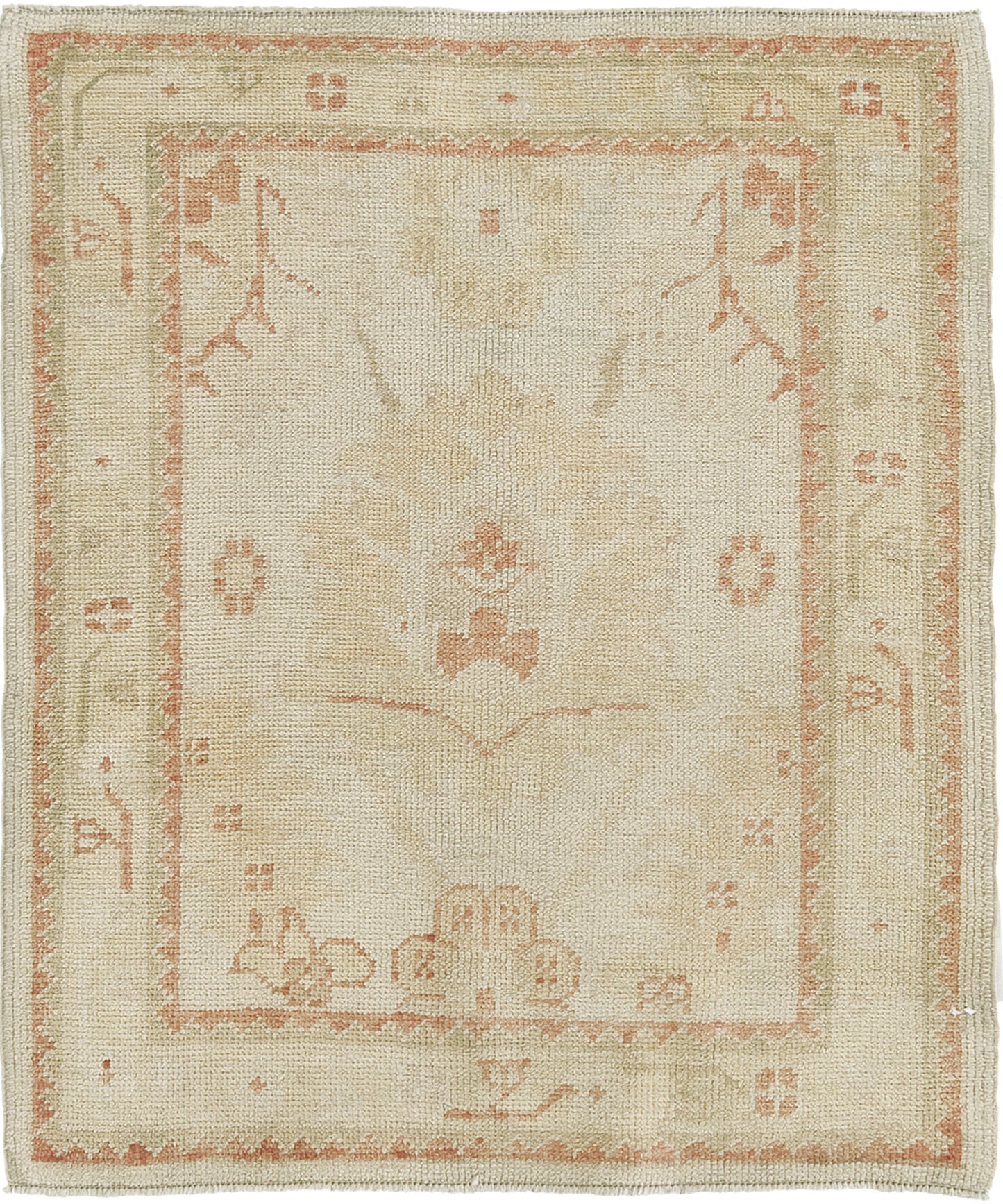 Turkish Oushak Revival Rug