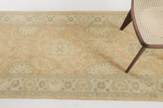 Vintage Style Tabriz Revival Runner