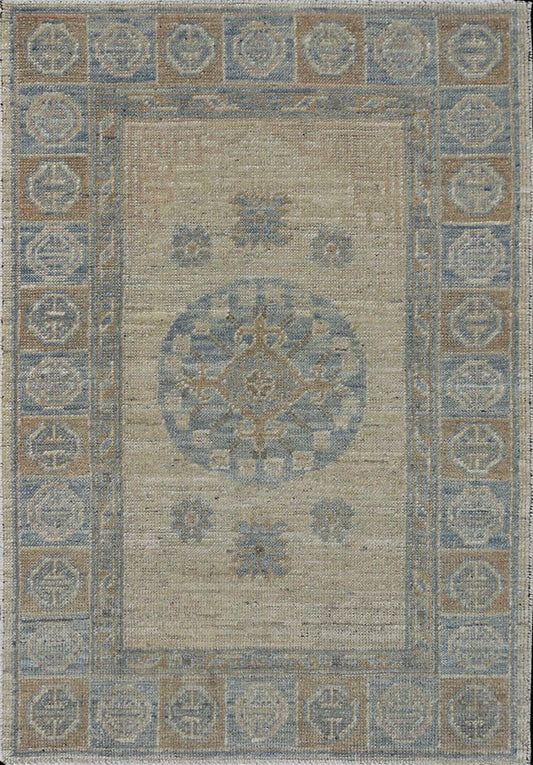 18th Century Khotan Design Revival Rug